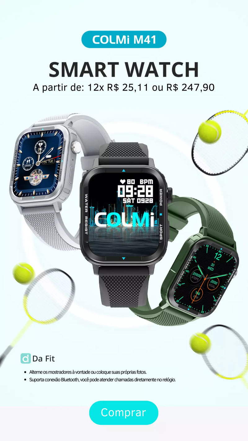 Smartwatch m41 colmi