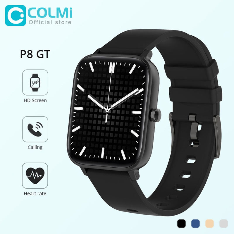 COLMI P8 GT Smartwatch 240*280 Tela HD 1.69"