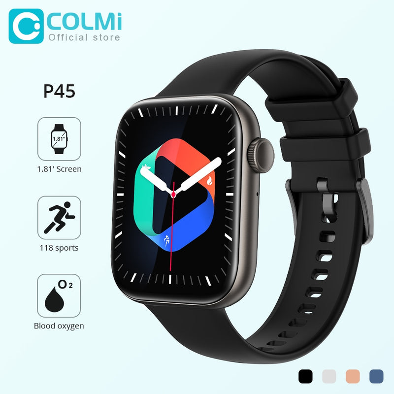 COLMI P45 Plus Smartwatch 240*286 Tela HD 1.81"